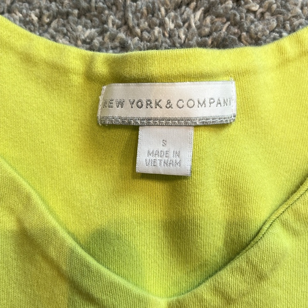 ☀️ NY & Company | Sleeveless Cotton Mini Dress - Picture 3 of 9